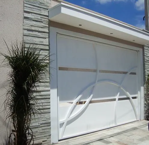 Modelo de portão em ferro